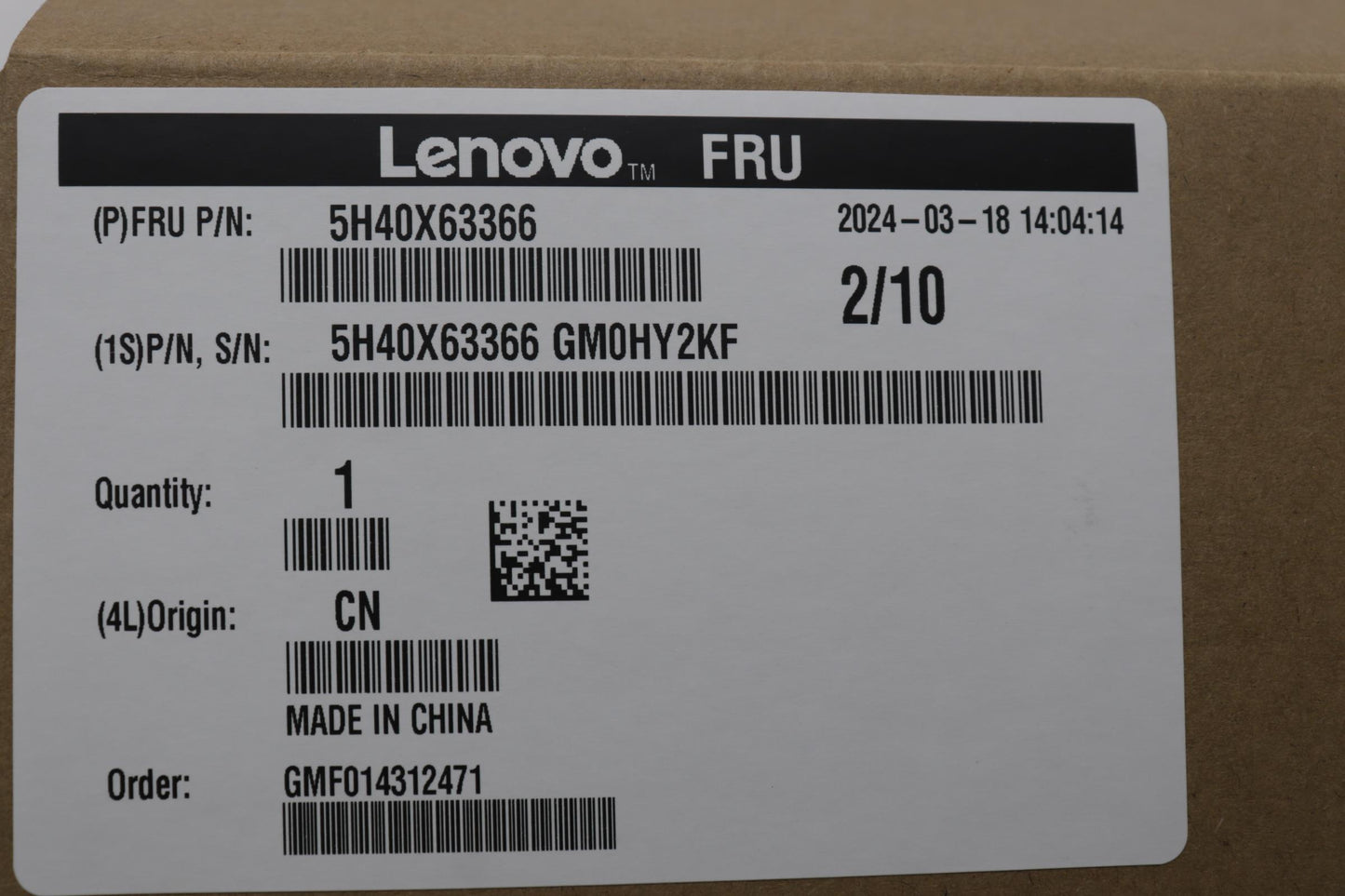Lenovo Heatsink I/A 150W Argb Cooler - 5H40X63366