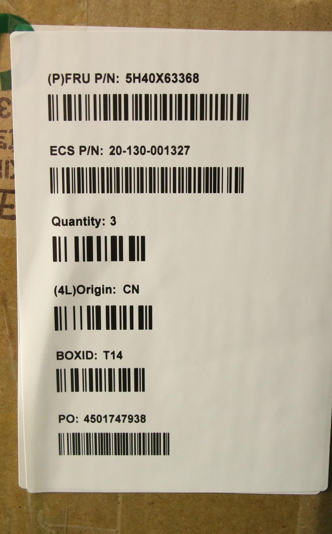 Lenovo Heatsink Tsl I/A 65W Cooler Fo - 5H40X63368