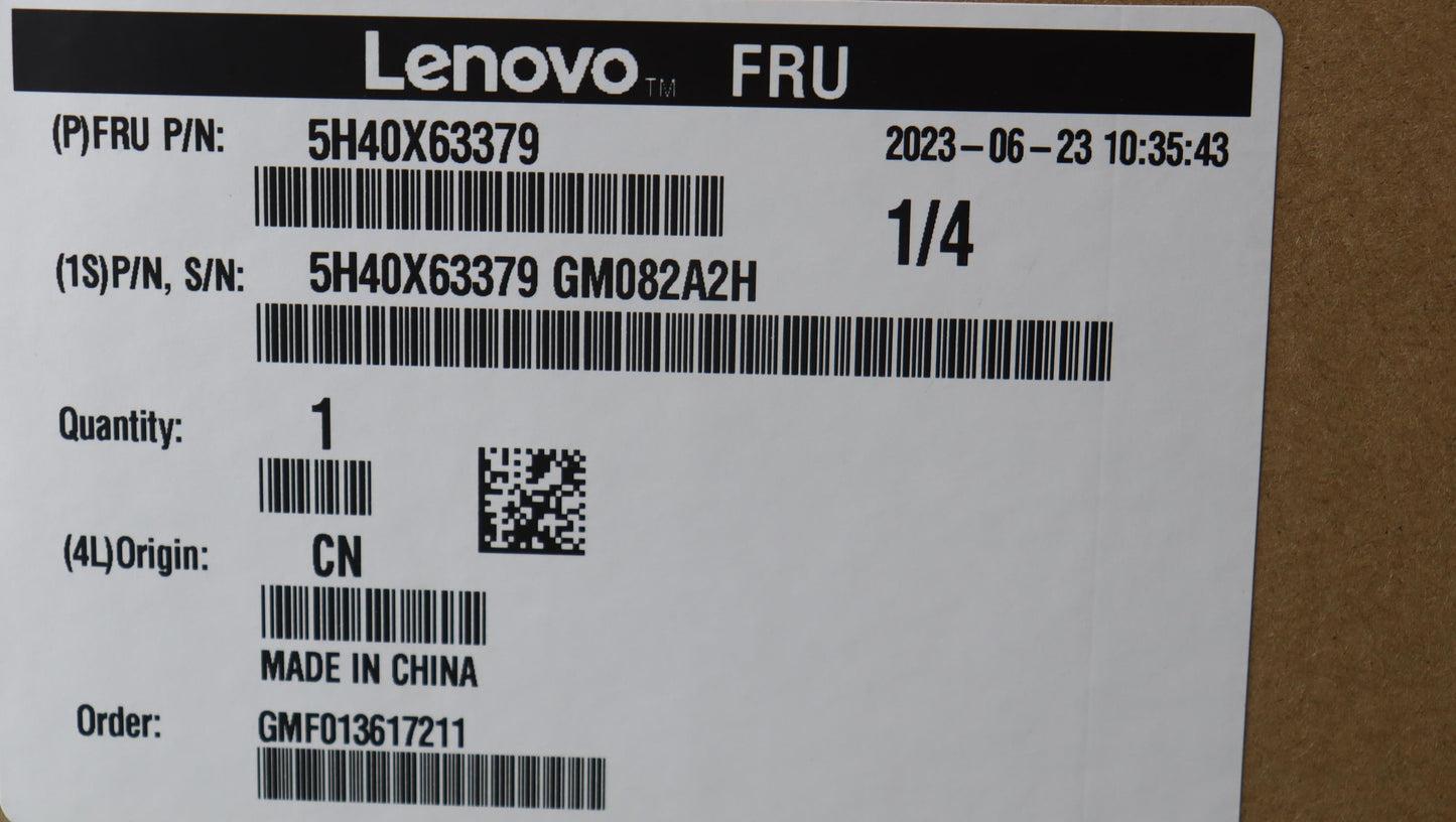 Lenovo Heatsink I/A 150W Cooler - 5H40X63379