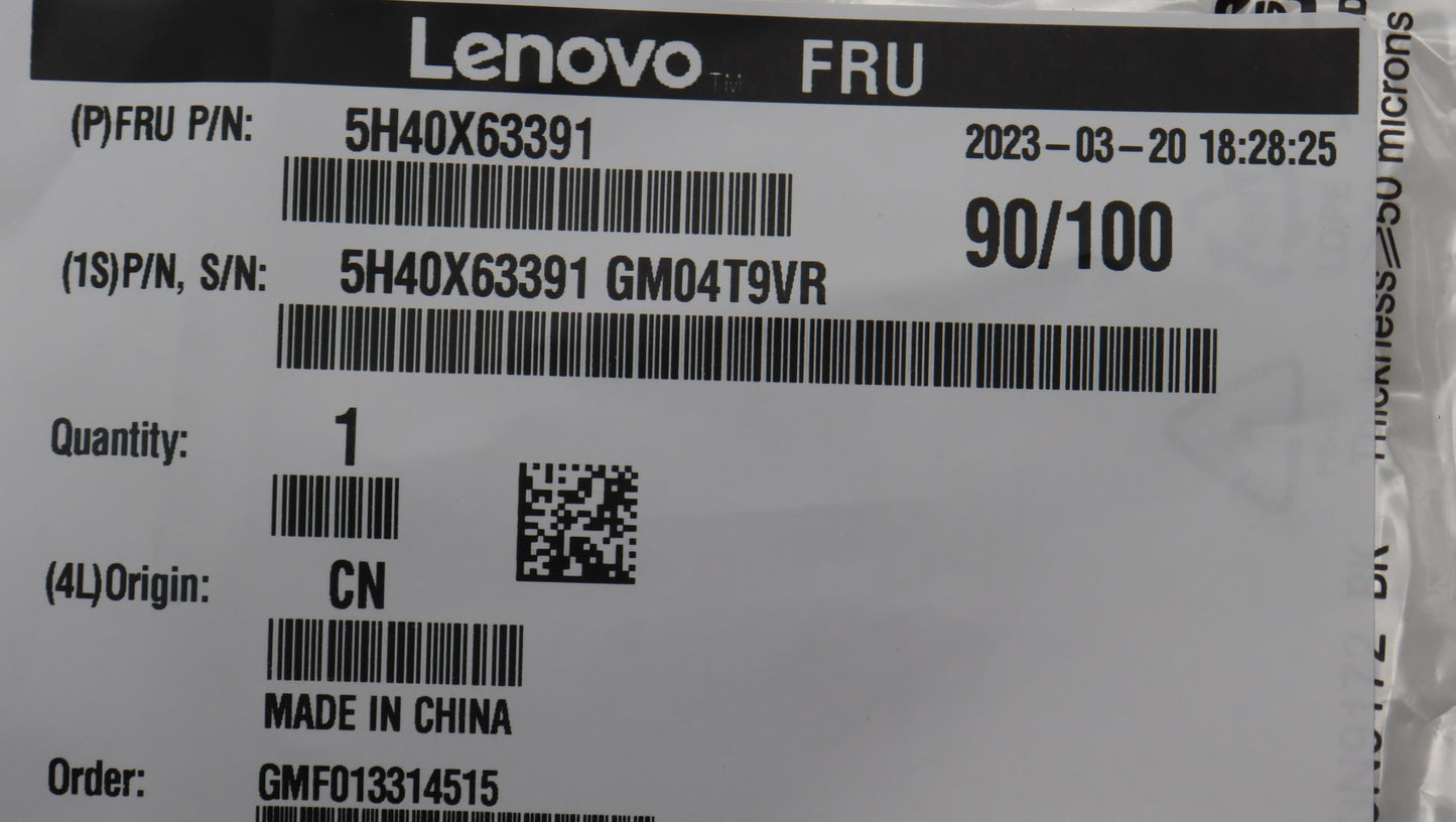 Lenovo Heatsink Mylar For T580 Ssd,Lc - 5H40X63391