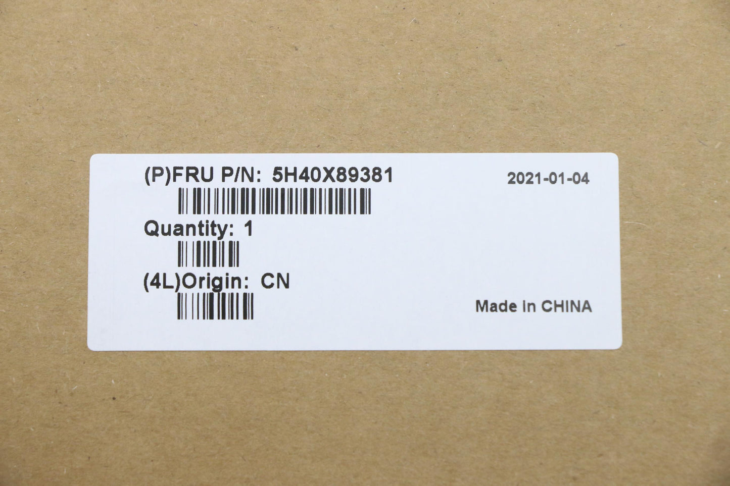 Lenovo Thermal Module with Fan for Raptor-1 - 5H40X89381