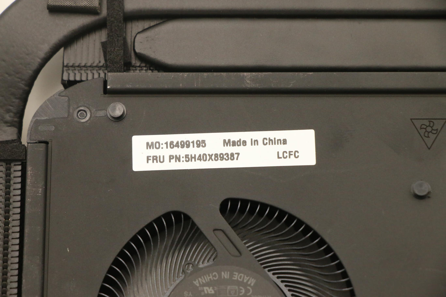 Lenovo Fan and Heatsink, Blackbridge-1 - 5H40X89387