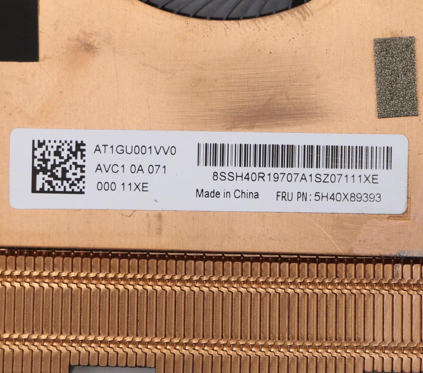 Lenovo Thermal Module GP5A0, SWG Variant - 5H40X89393