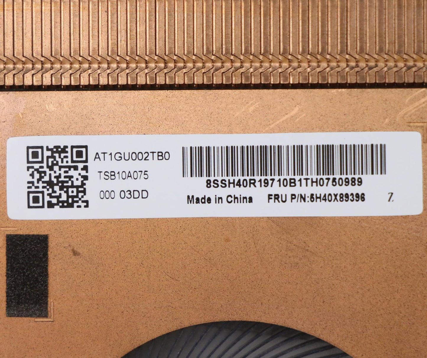 Lenovo Thermal Module GP5A0, Intel UMA - 5H40X89396