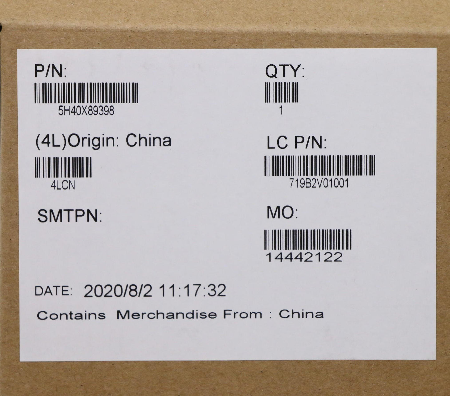 Lenovo Thermal Module GX3A5, UMA - 5H40X89398