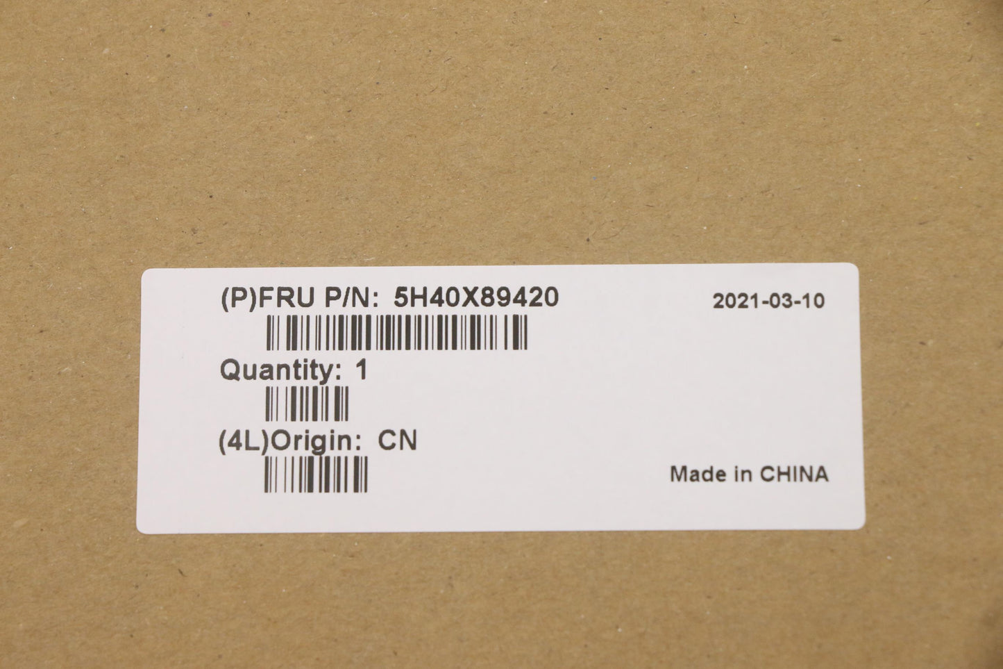 Lenovo Heatsink Fru Hl4A0_Swg_Thm_Ass - 5H40X89420