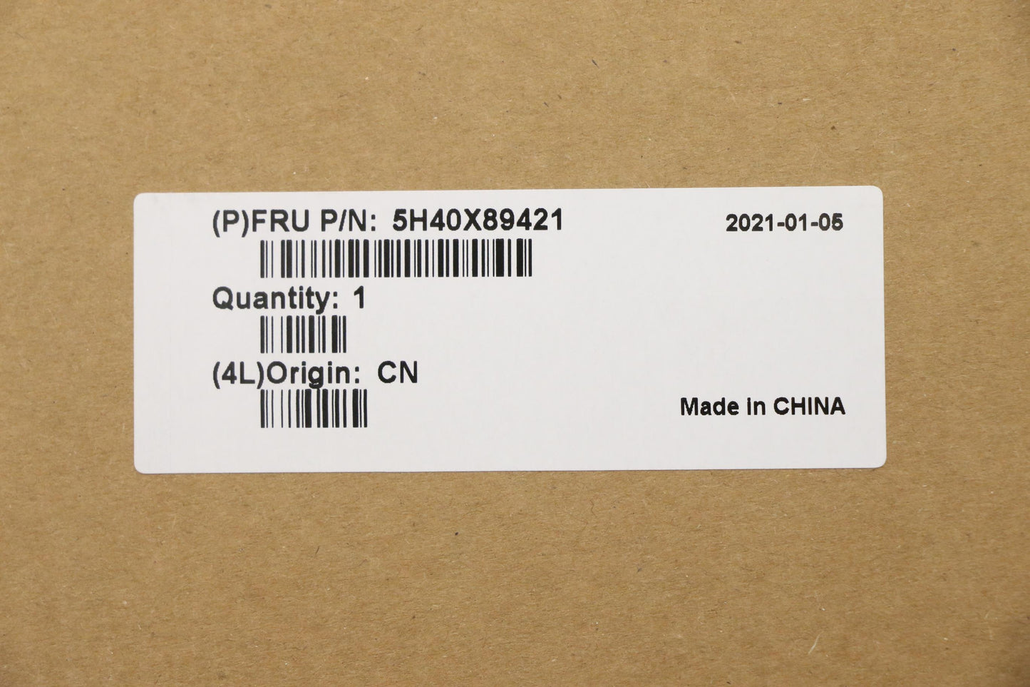 Lenovo Heatsink Fru Hl4A0_Uma_Thm_Ass - 5H40X89421