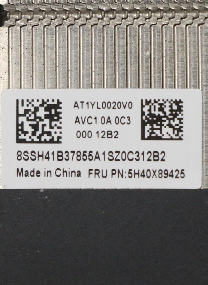 Lenovo Heatsink Hl5A0_Uma_Thm_Assy_Av - 5H40X89425