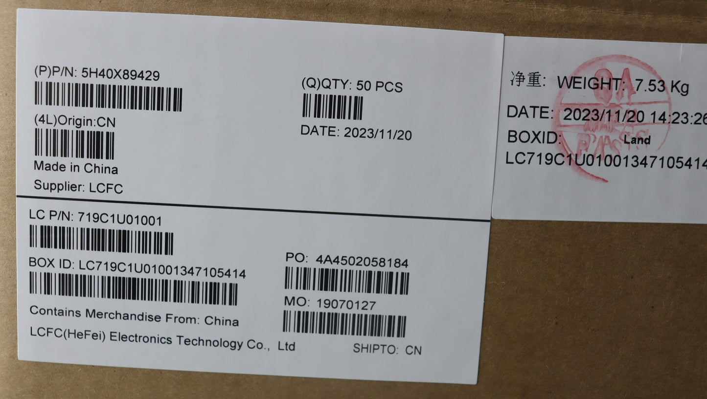 Lenovo Heatsink Fru Ht4B0_Dis_Thm_Ass - 5H40X89429