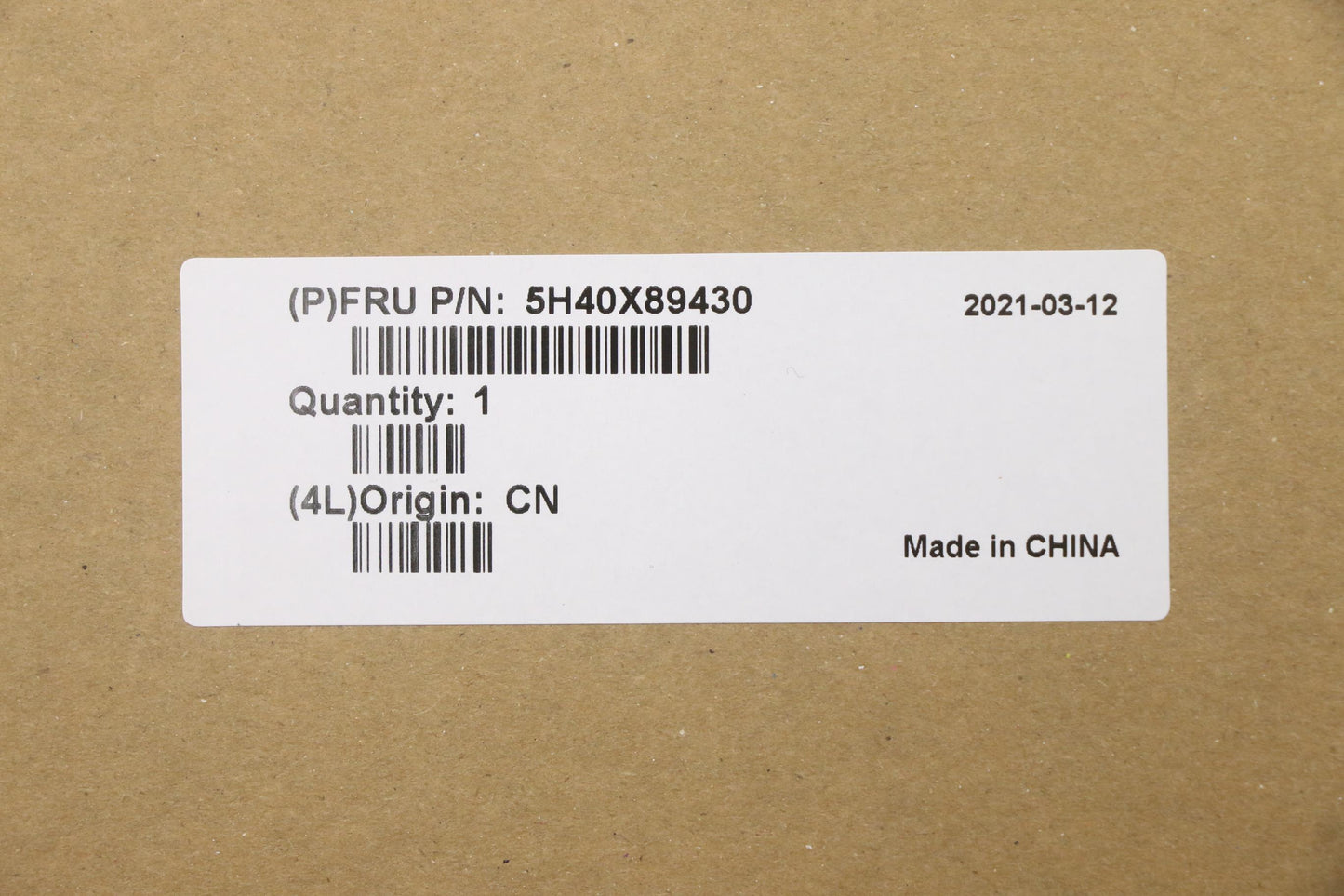 Lenovo Heatsink Fru Ht4B0_Dis_Thm_Ass - 5H40X89430