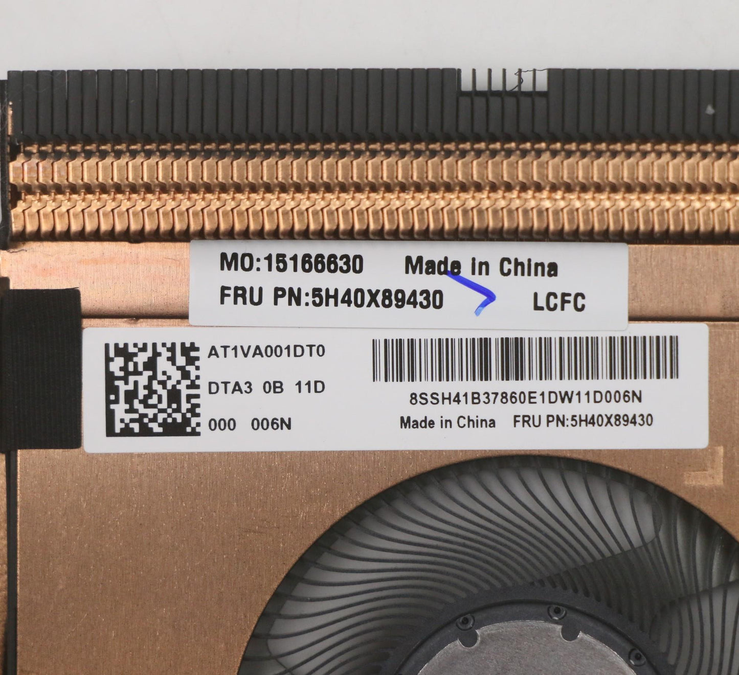 Lenovo Heatsink Fru Ht4B0_Dis_Thm_Ass - 5H40X89430