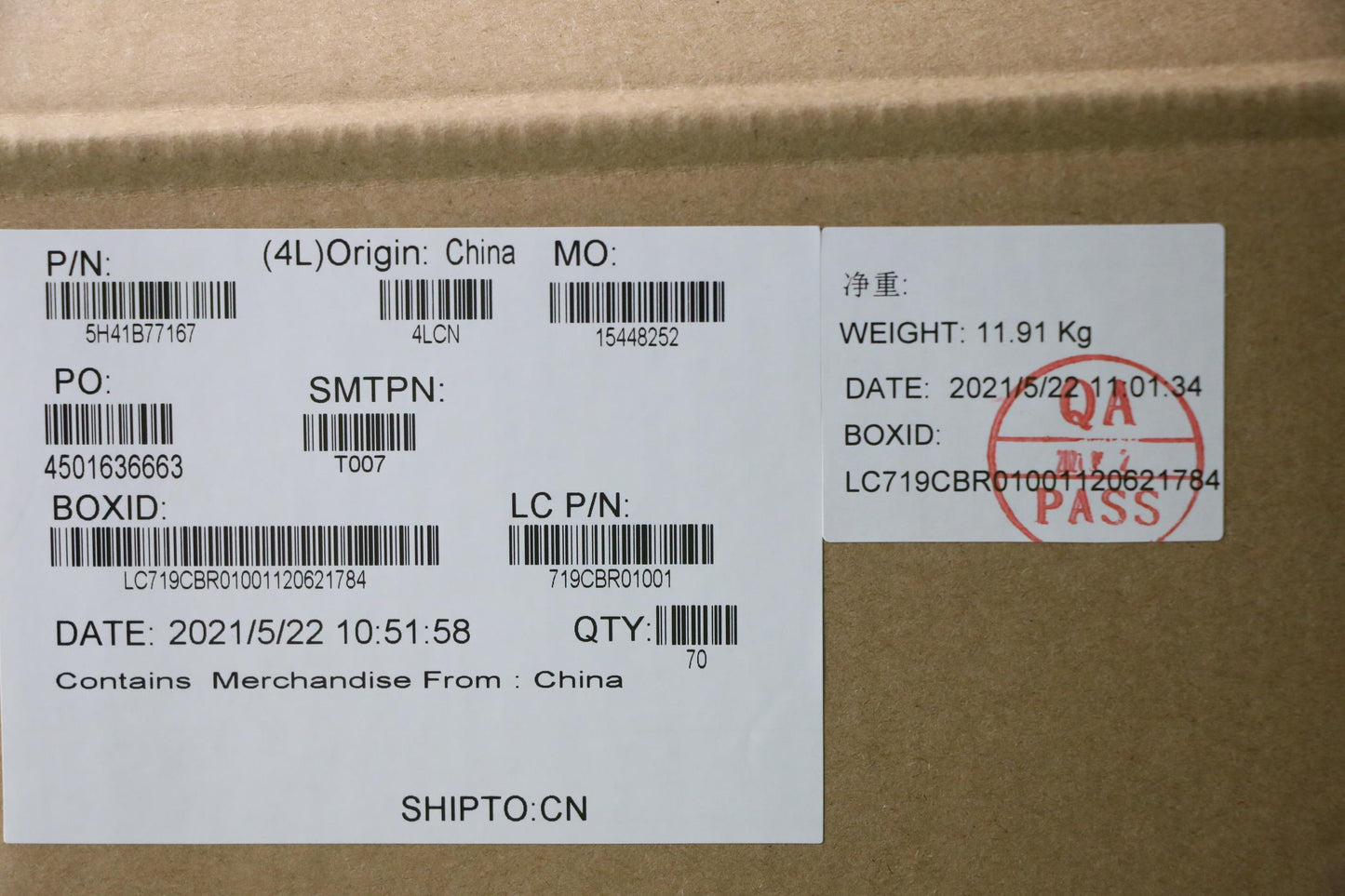 Lenovo HT5B1 DIS Thermal Module - 5H41B77167