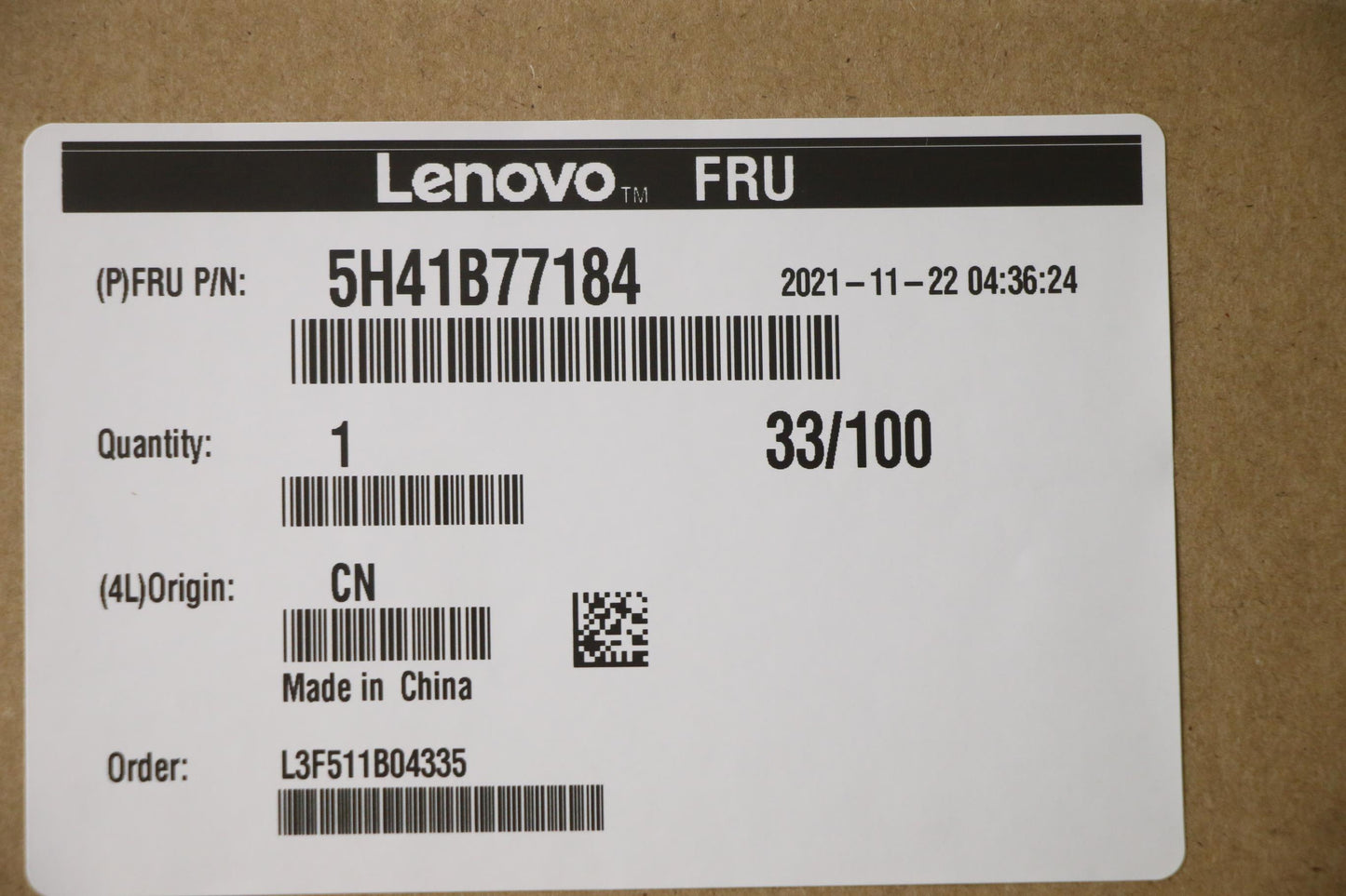 Lenovo Heatsink Ht4B6_Uma_Thm_Assy_Av - 5H41B77184