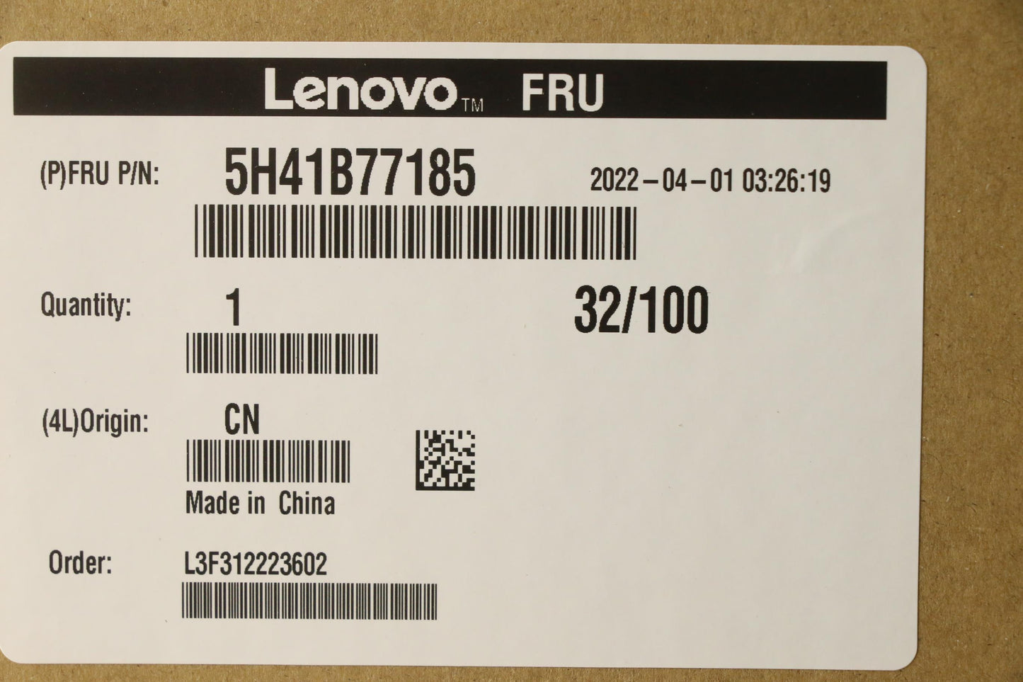 Lenovo Heatsink Ht4B6_Uma_Thm_Assy_De - 5H41B77185