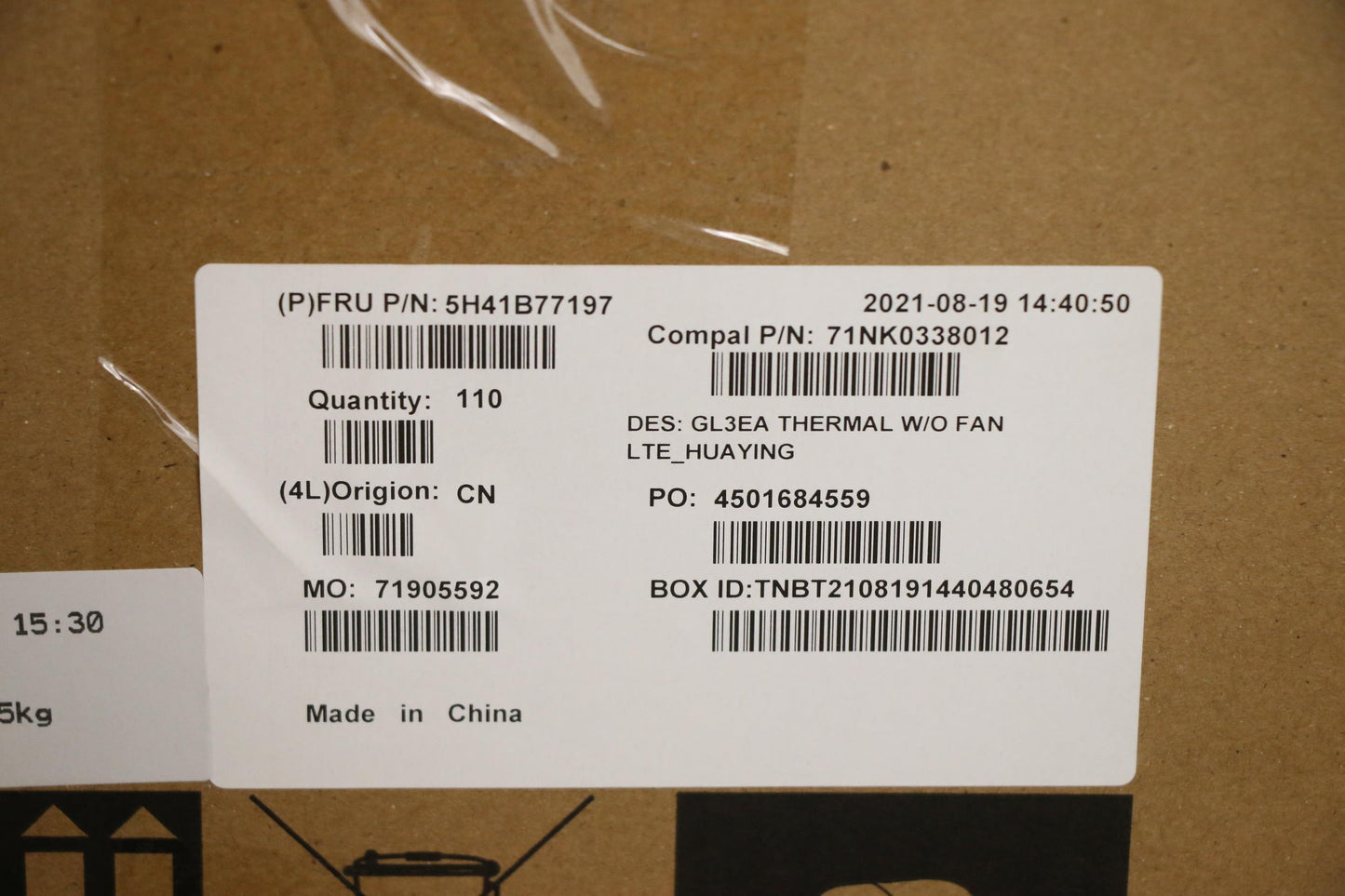 Lenovo Heatsink Fru Thermal Module Lt - 5H41B77197