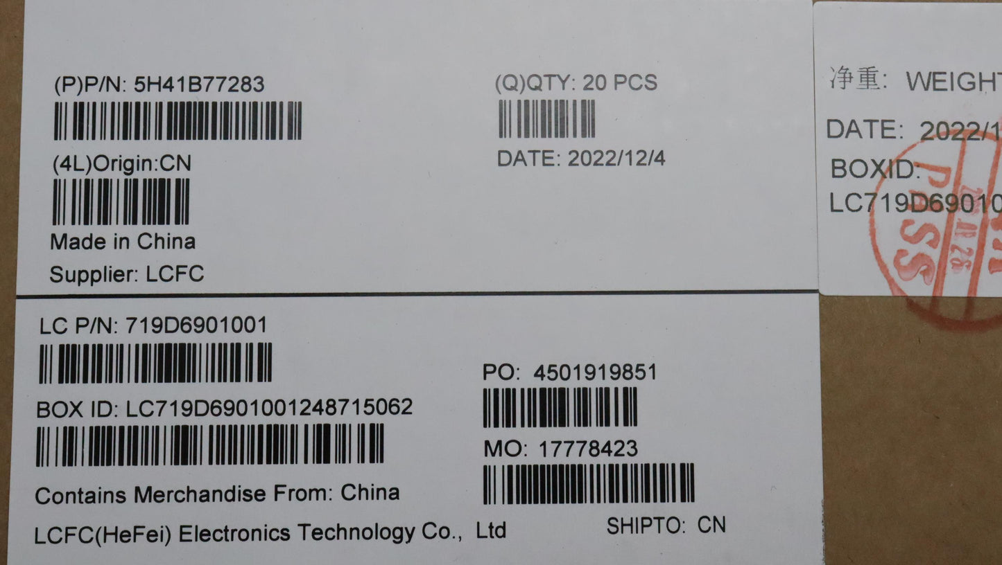 Lenovo Heatsink Jt6C0/Jp6C0_Swg_Thm_A - 5H41B77283