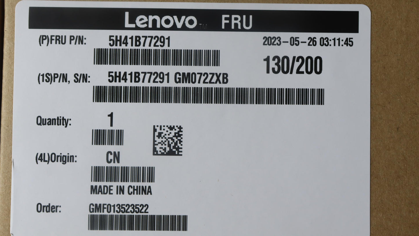 Lenovo Thermal Module, Intel, UMA - 5H41B77291