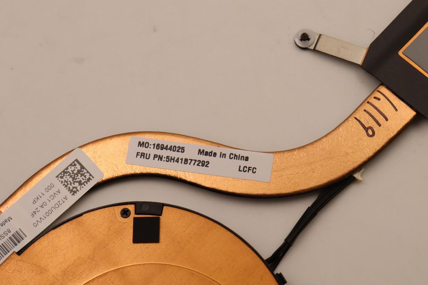 Lenovo Thermal Module AT2DU001VV0 for JT4C5 UMA Systems - 5H41B77292