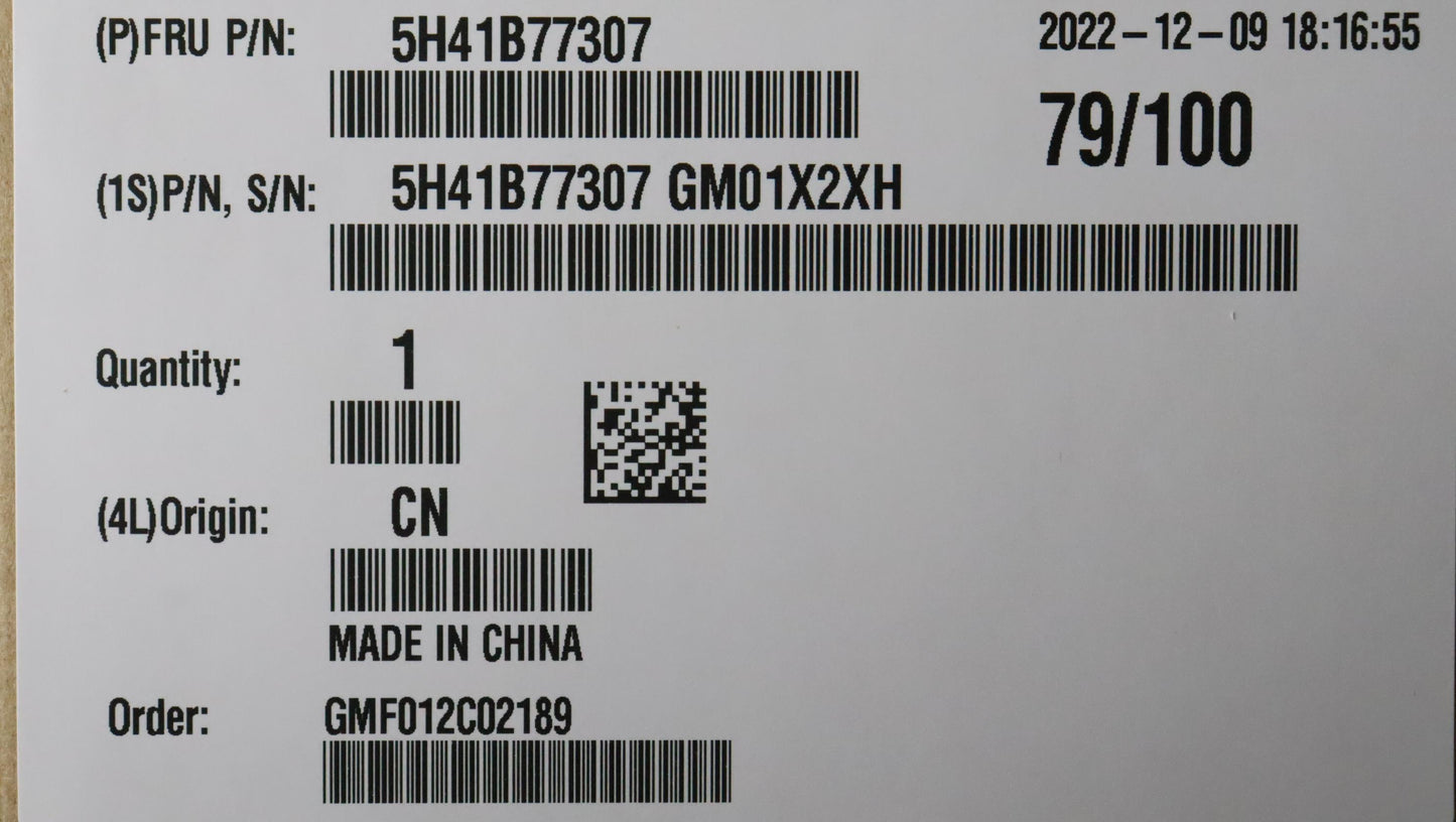 Lenovo Heatsink Fru Jt4B1_Uma_Thm_Ass - 5H41B77307