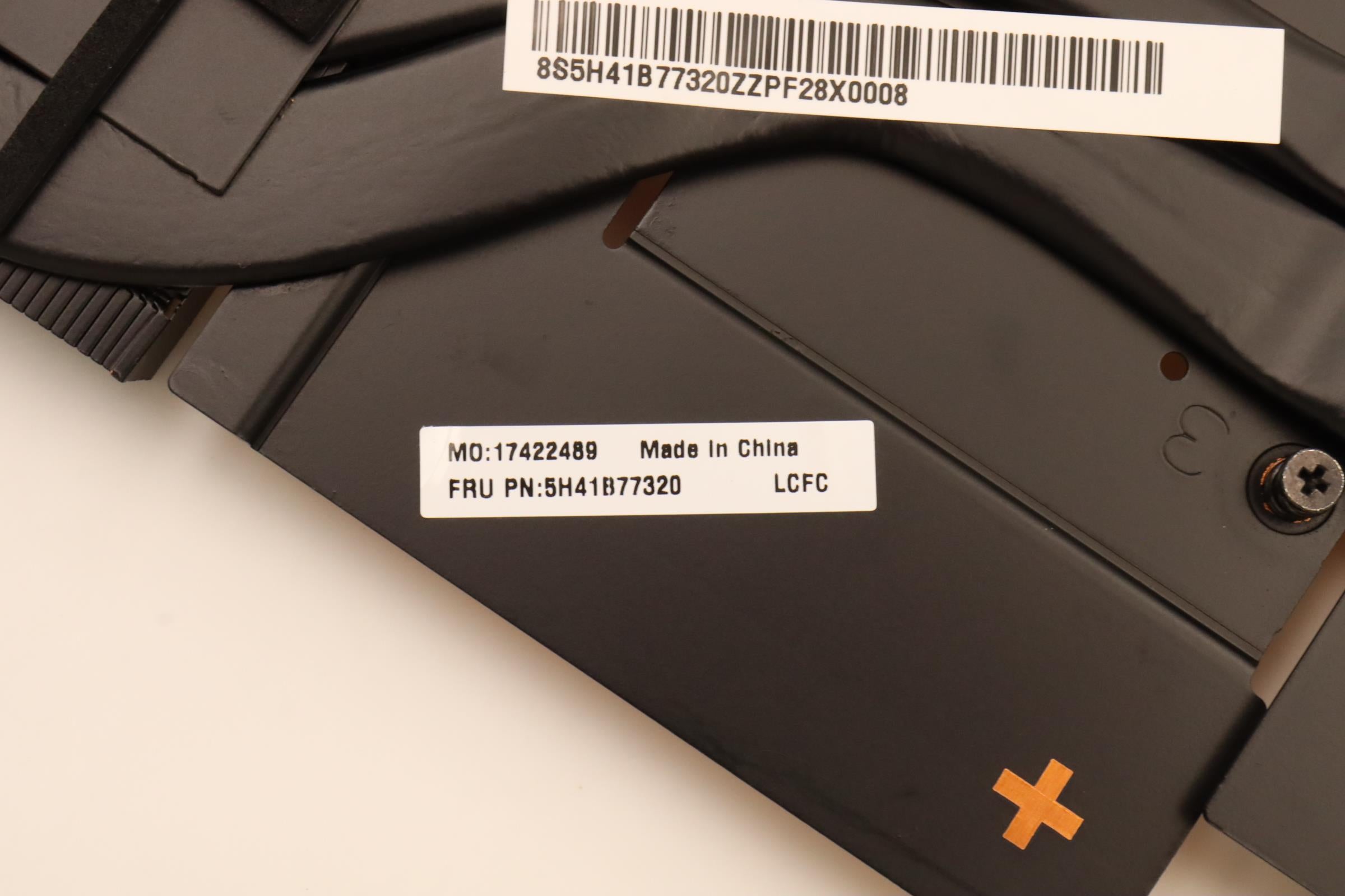 Lenovo - Thermal Module JP610, Intel - 5H41B77320– LenovoPart