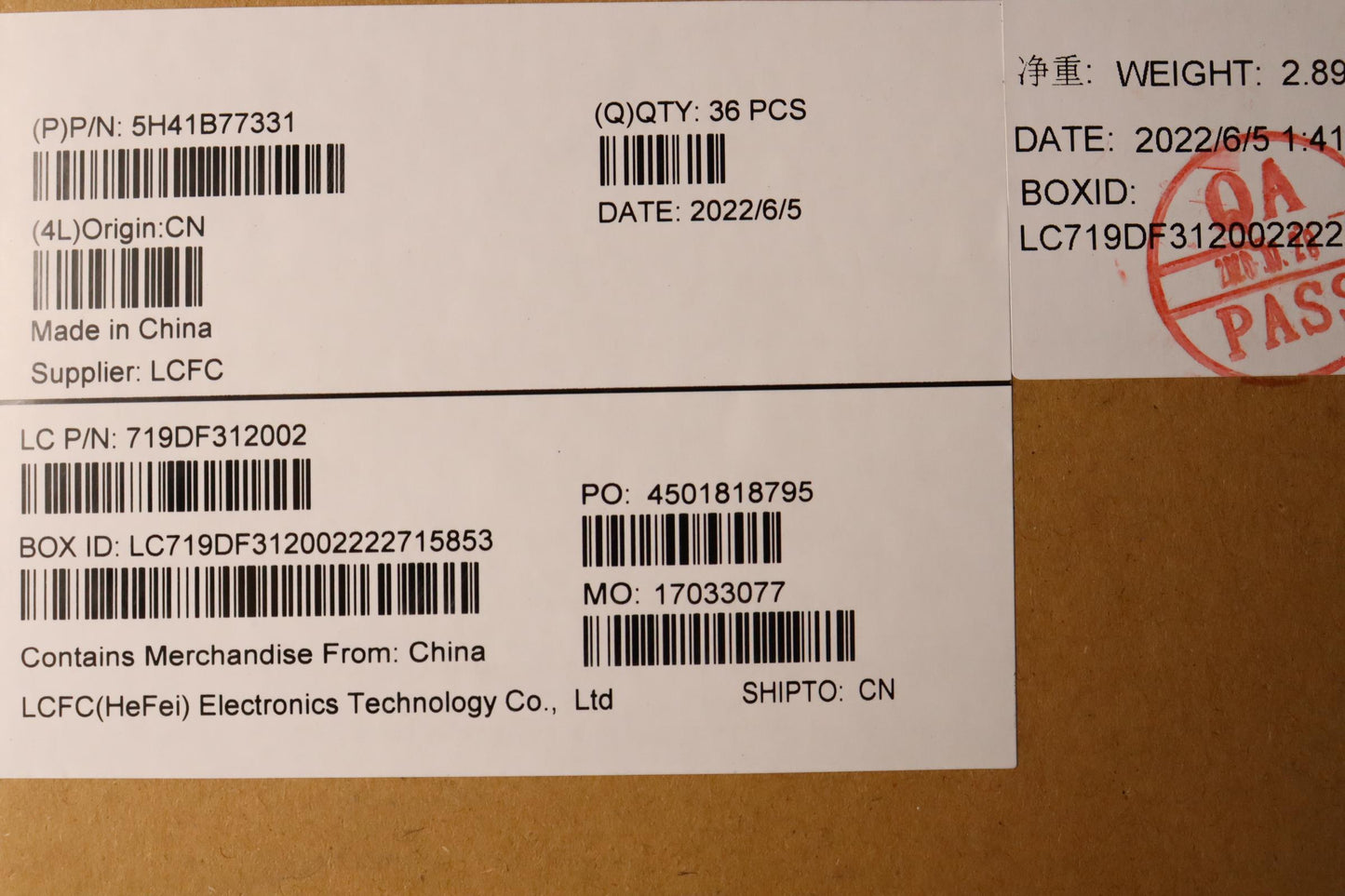Lenovo JC11A Thermal Assembly with WLAN, AVC 136x80mm - 5H41B77331