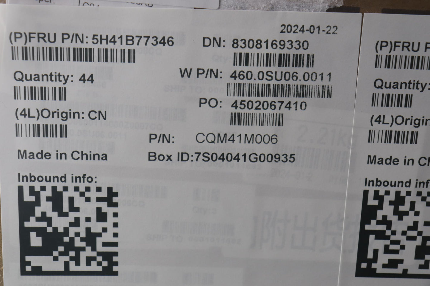 Lenovo Heatsink Jade-1Win Fru Thermal - 5H41B77346
