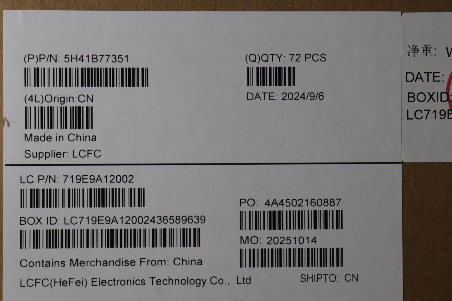 Lenovo Heatsink Fru Kc4La_Thm_Assy_6W - 5H41B77351