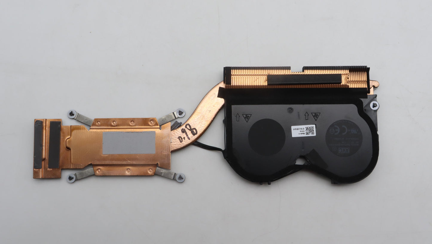 Lenovo Heatsink Kx3B0_Dual_Thm_Assy A - 5H41B77355