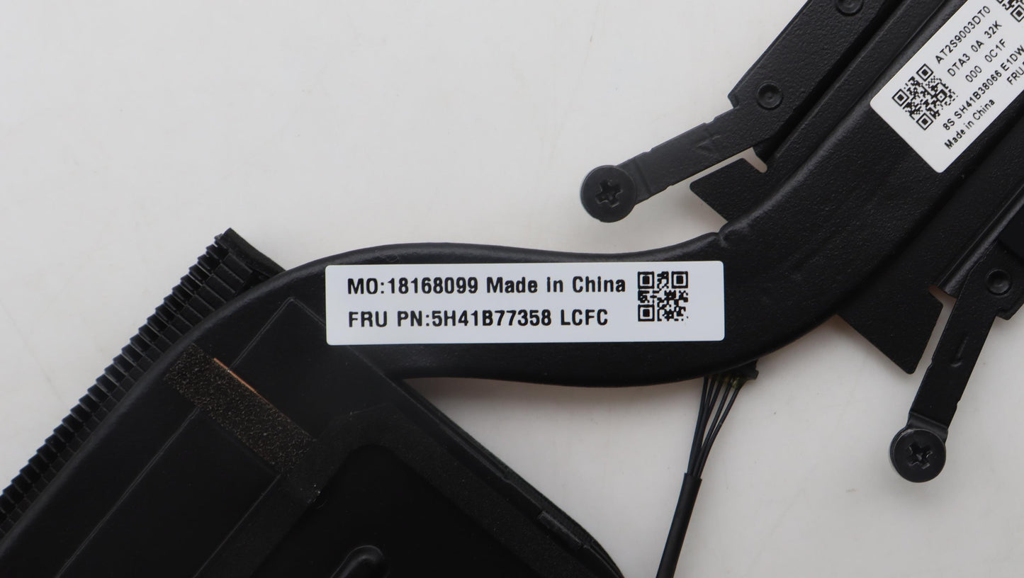 Lenovo Heatsink Kx3B0_Single_Thm_Assy - 5H41B77358