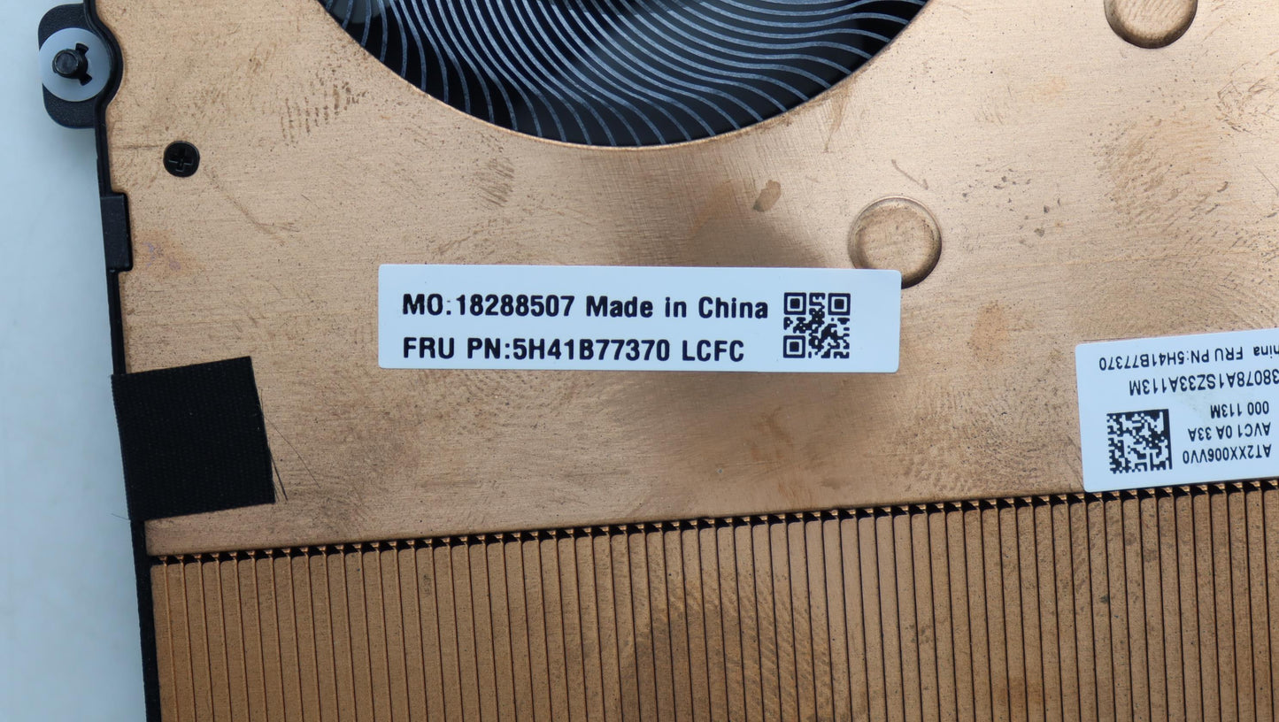 Lenovo Heatsink Fru Kt6D0 Swg_Thm_Ass - 5H41B77370