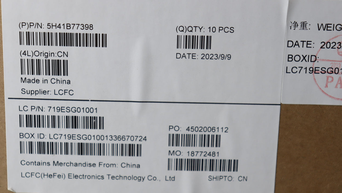 Lenovo Heatsink Kp6B5_Swg_Thm_A - 5H41B77398