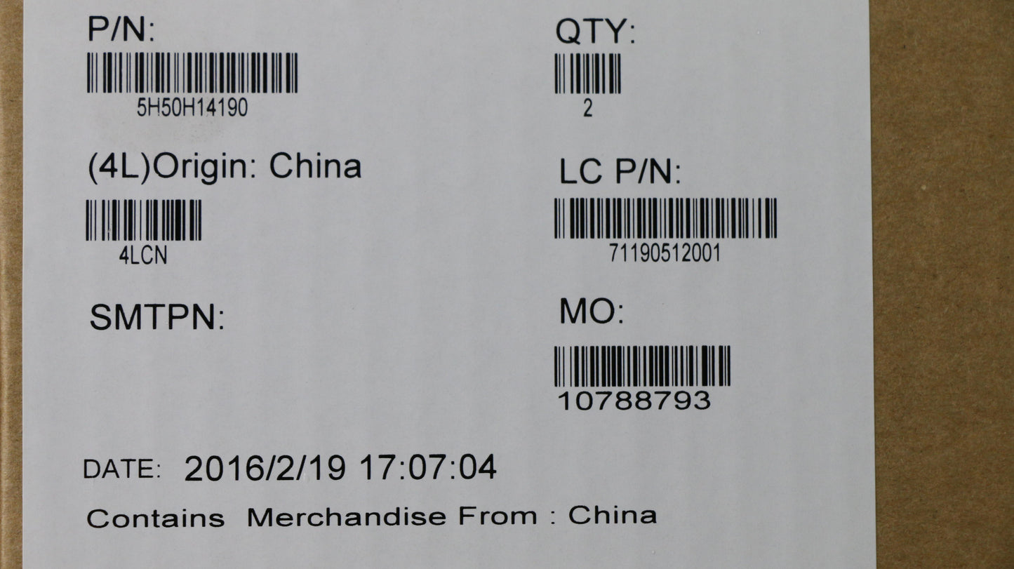 Lenovo Mn Misc Internal - 5H50H14190