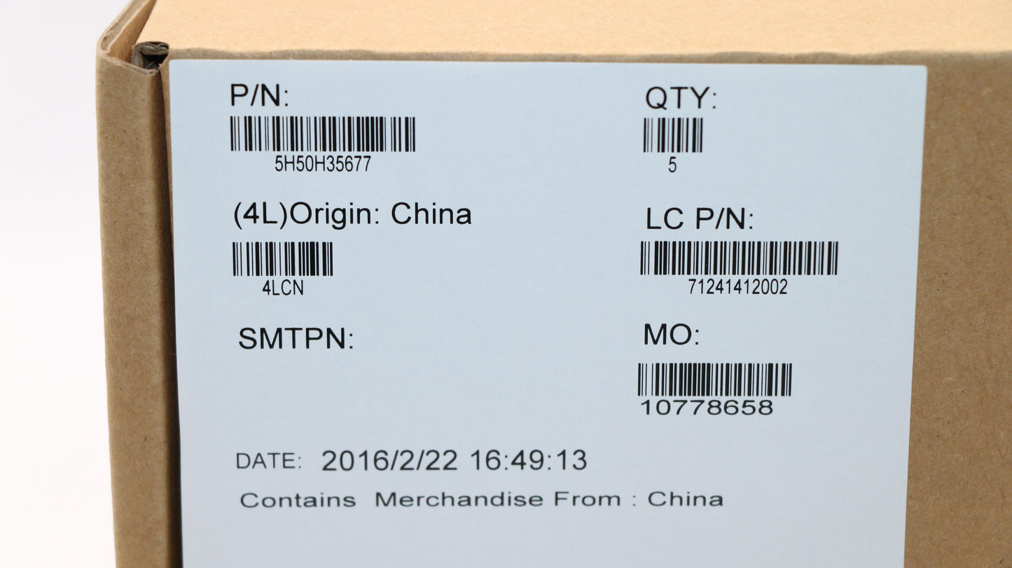 Lenovo Mn Misc Internal - 5H50H35677