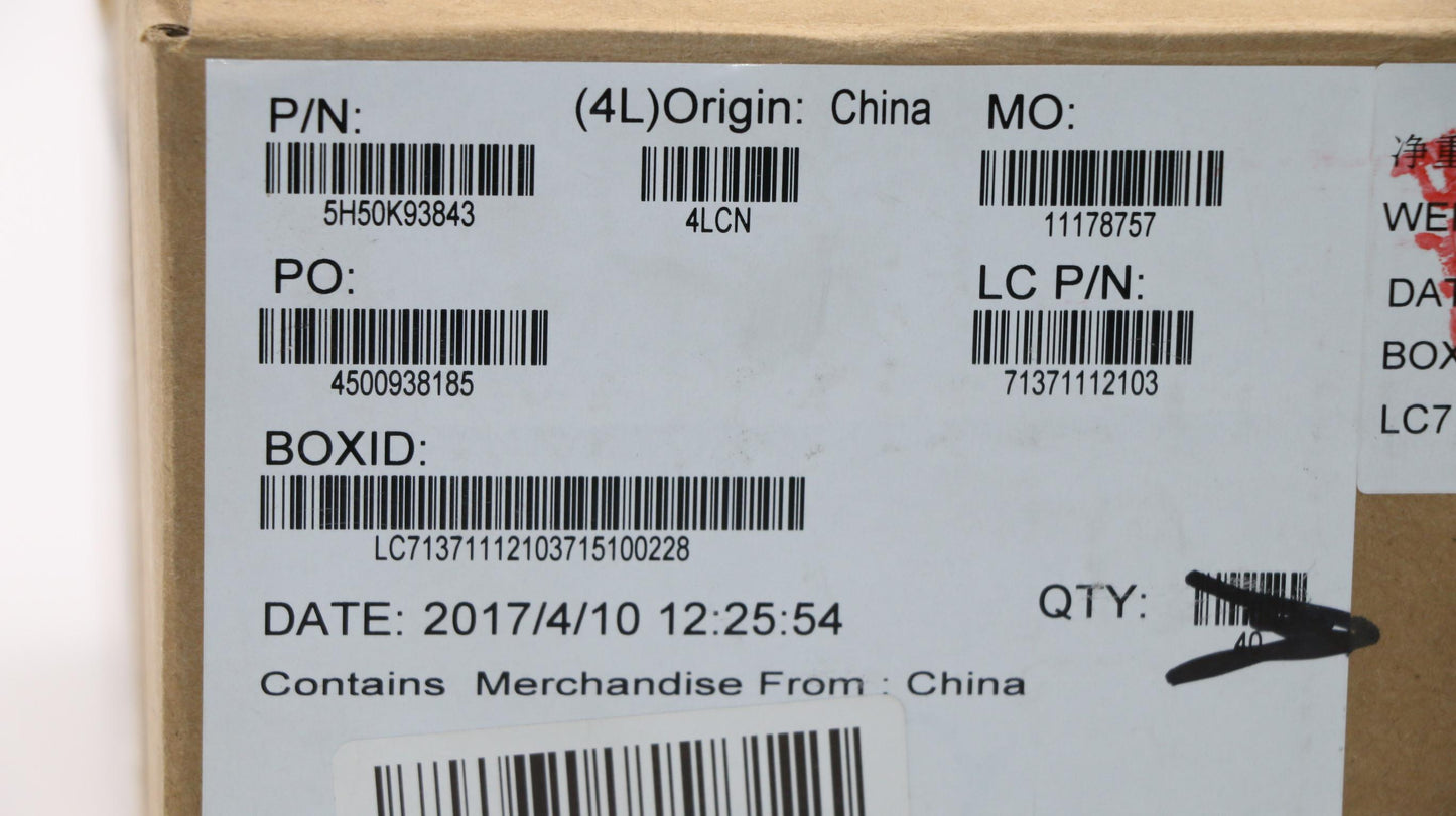 Lenovo Mn Misc Internal - 5H50K93843
