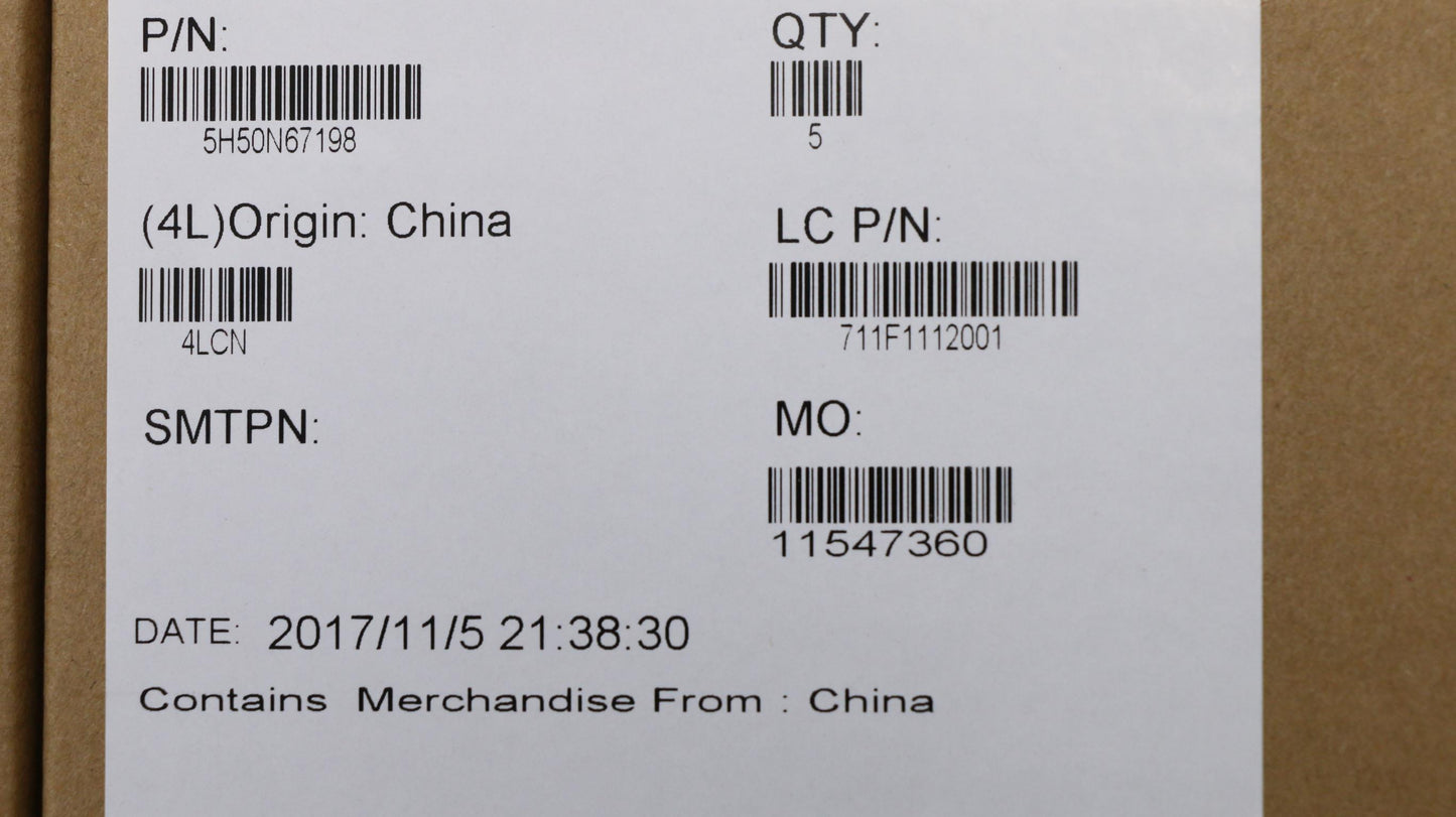 Lenovo Lcd Hinge Assembly L+R Cj - 5H50N67198