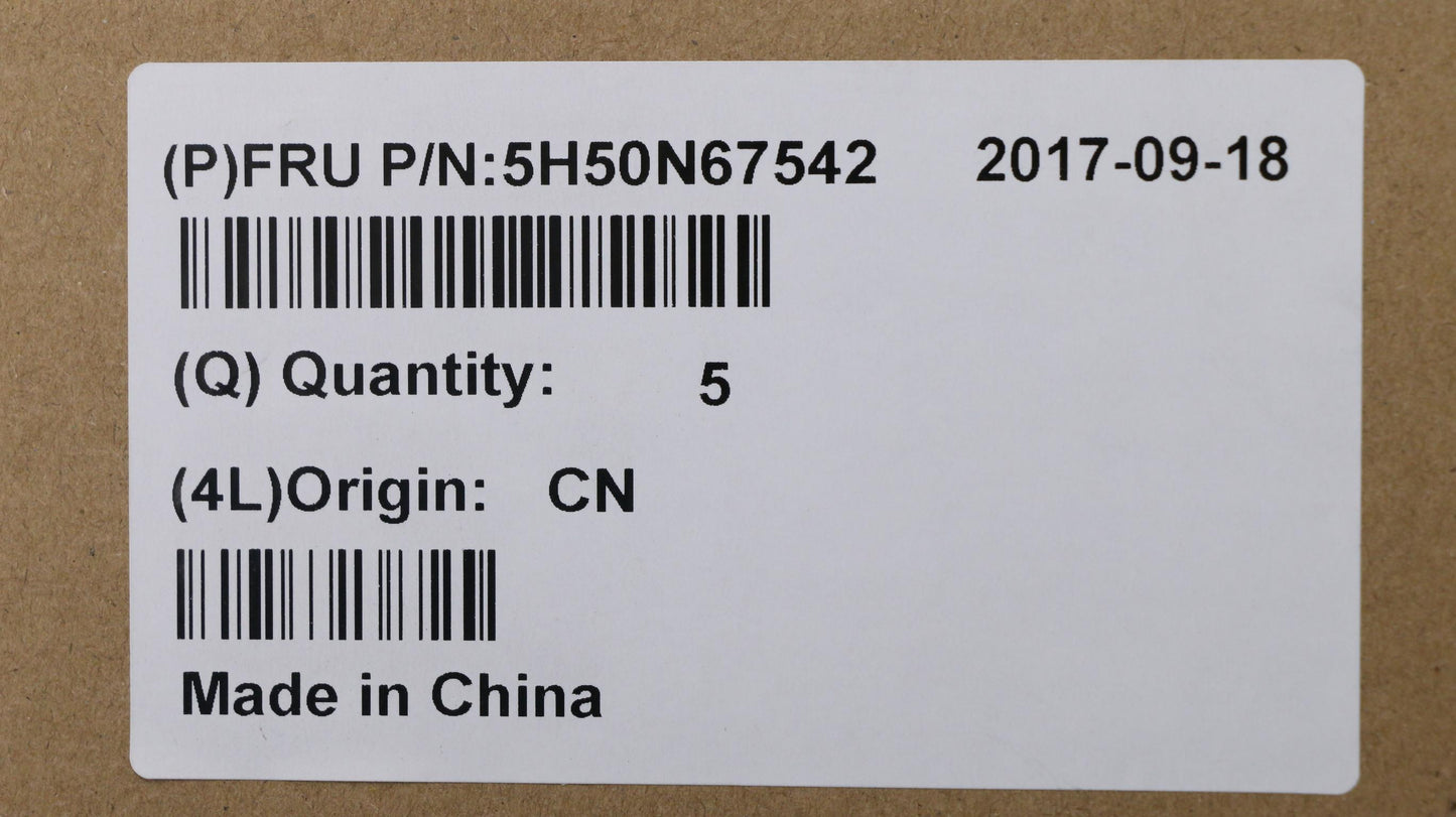 Lenovo Hinge C 80X8 R+L Onyx Black - 5H50N67542