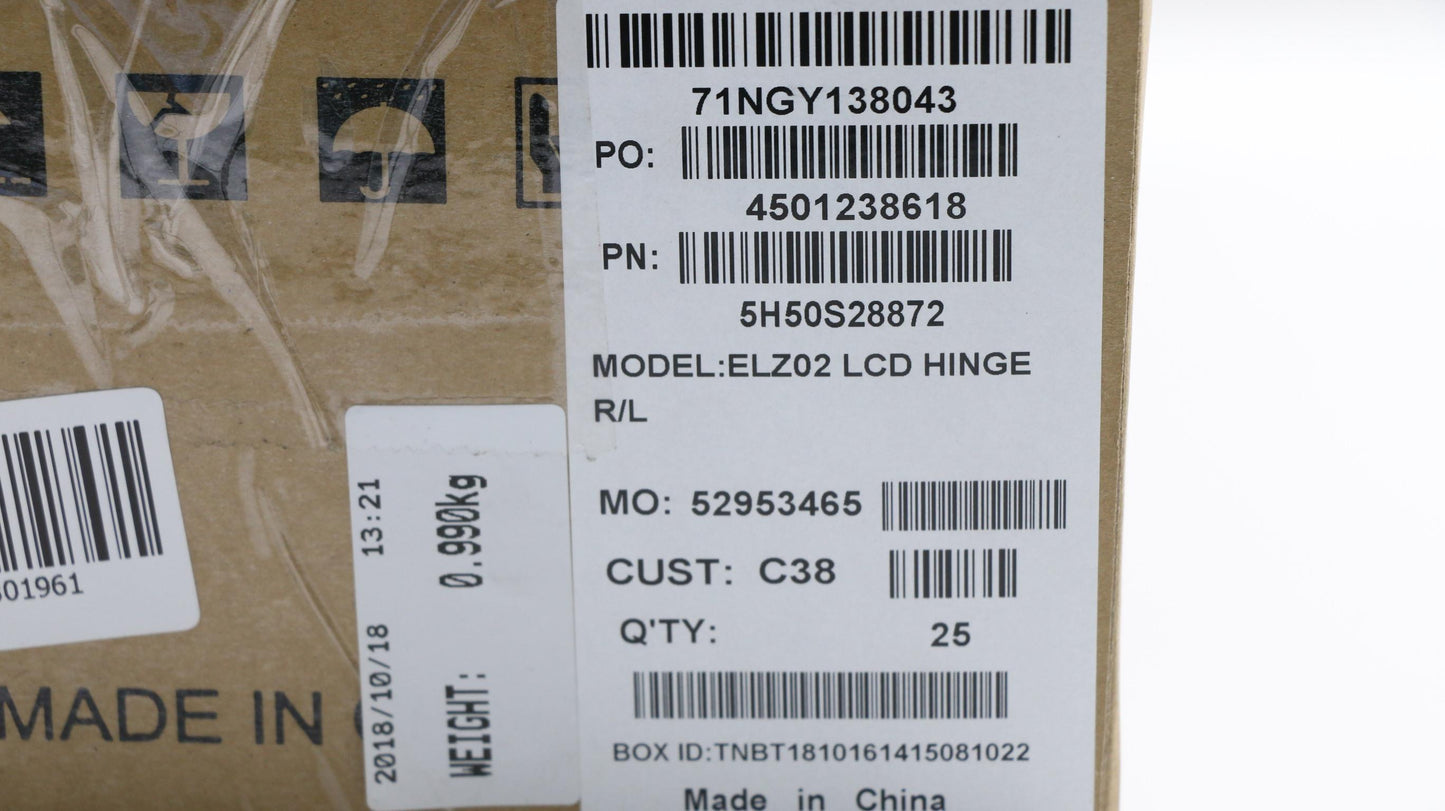 Lenovo Lcd Hinge R/L - 5H50S28872
