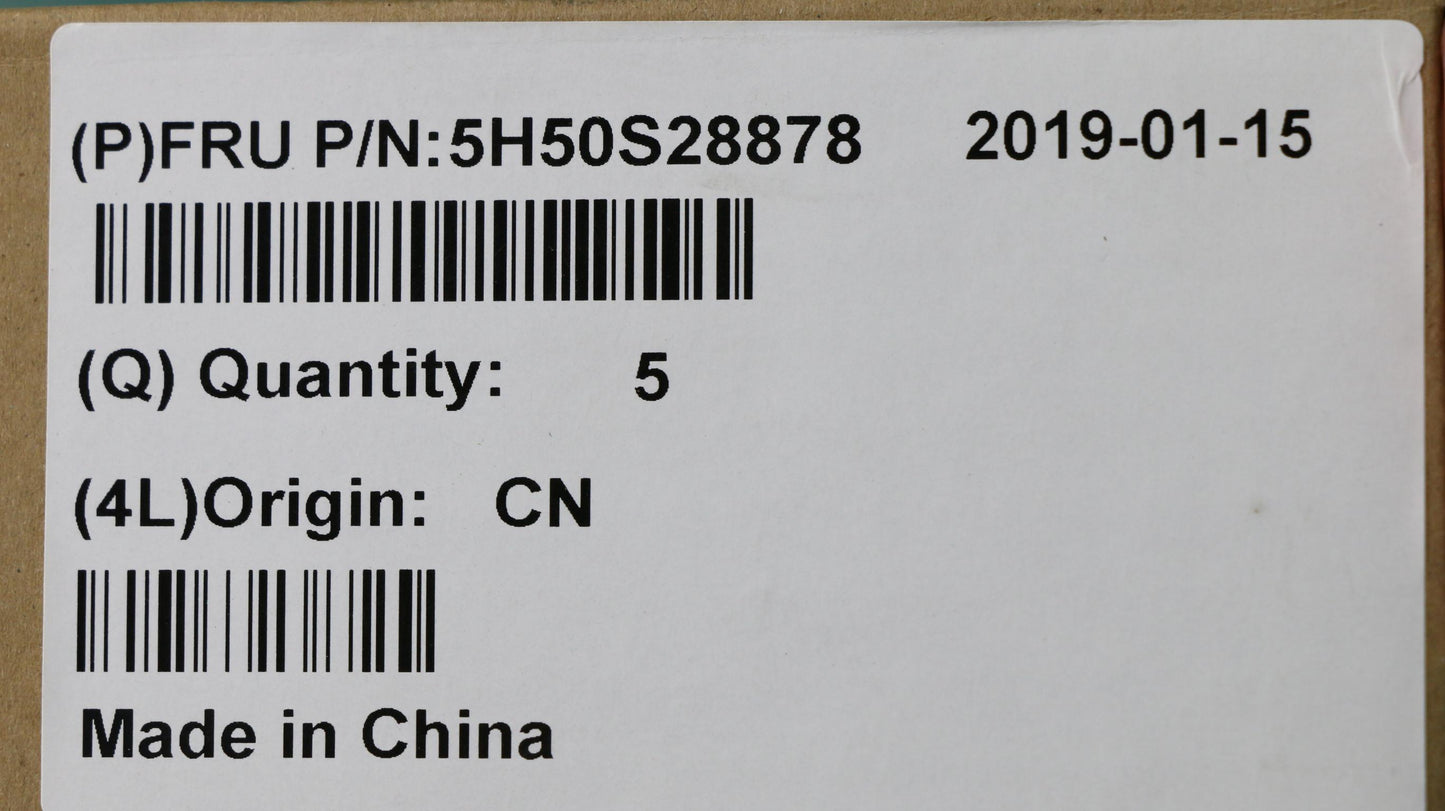 Lenovo Hinges, Left + Right, with Strip Cover - 5H50S28878