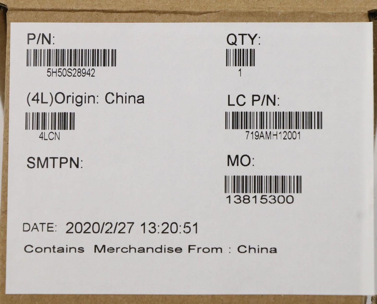 Lenovo Hinge L 81YK L+R - 5H50S28942