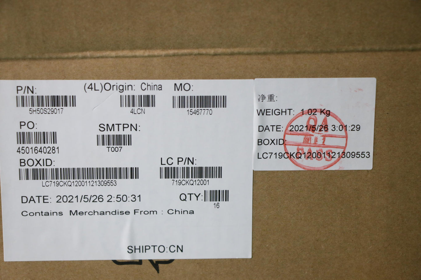 Lenovo Hinge Hinge L 82M7 L+R Blue - 5H50S29017