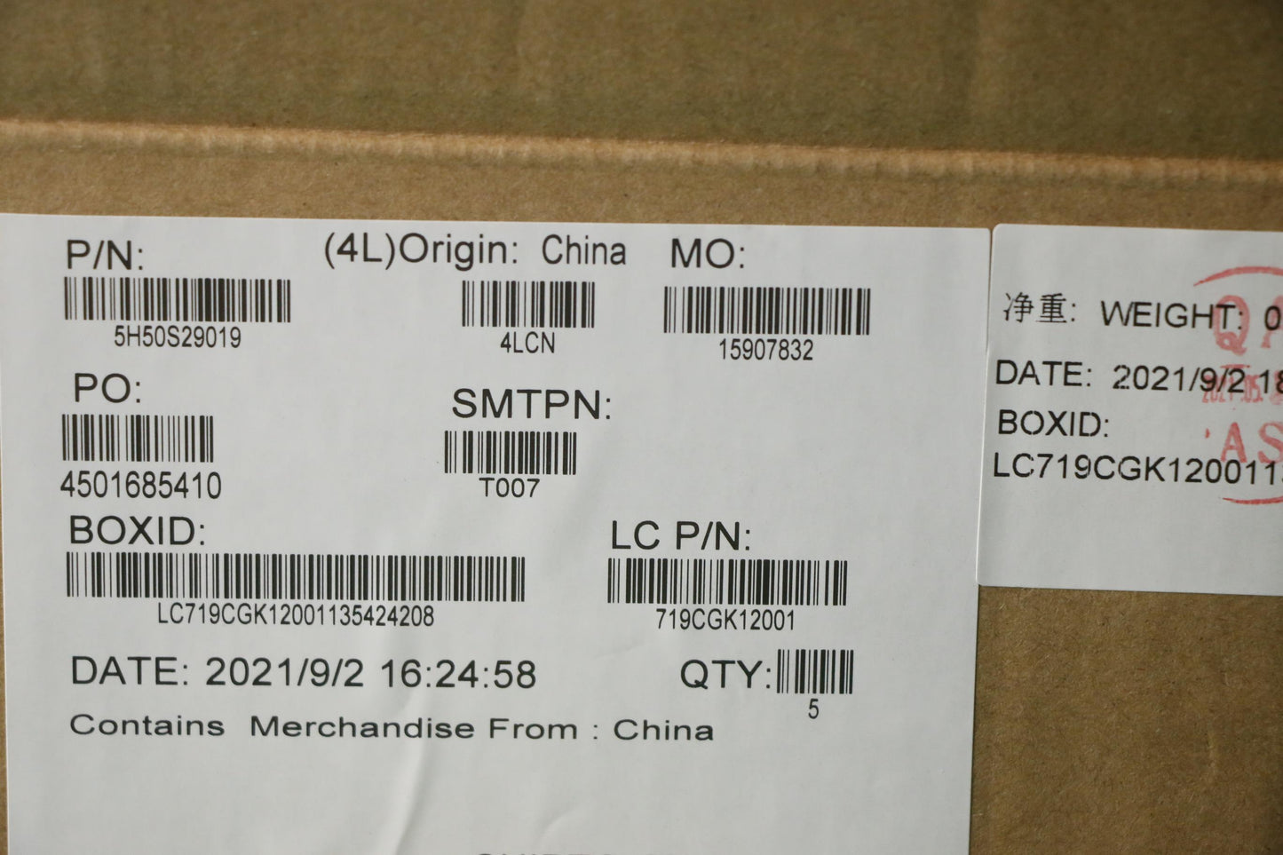 Lenovo Hinge Hinge L 82Mu (L+R) - 5H50S29019