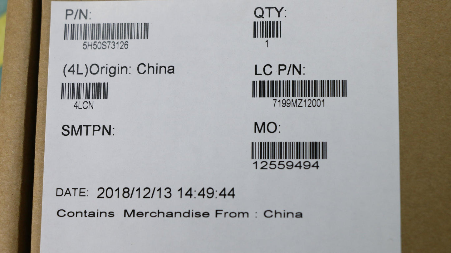 Lenovo Hinge Set, IG, with Soundbar and UHD eDP - 5H50S73126