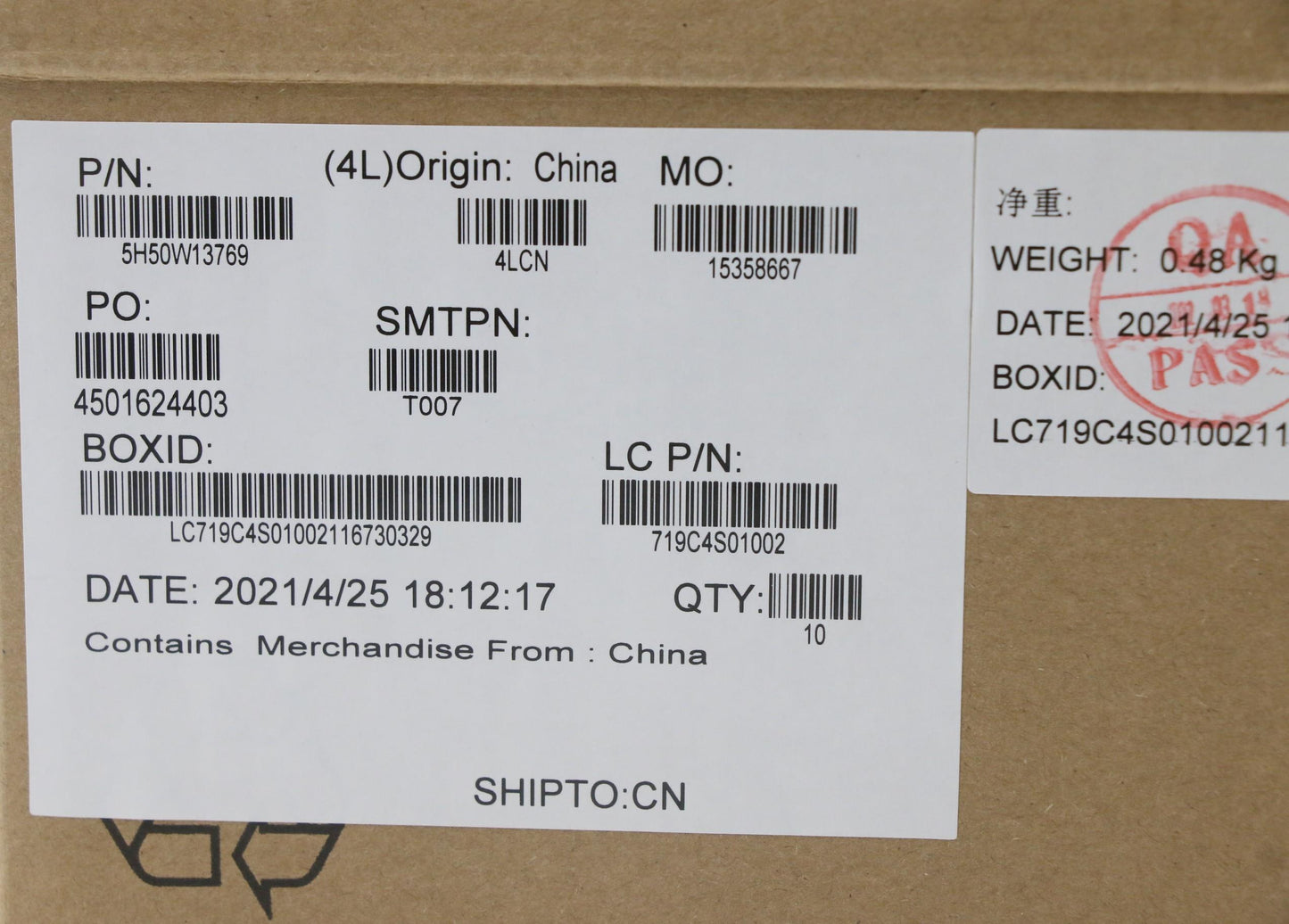 Lenovo Mechanical Assembly - 5H50W13769