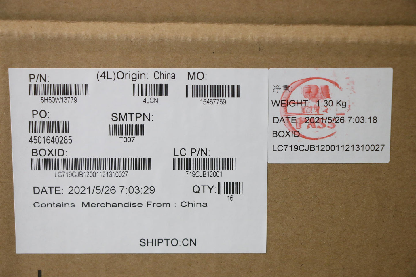 Lenovo Hinge Kit for 500E G3 with Hinge Gasket - 5H50W13779