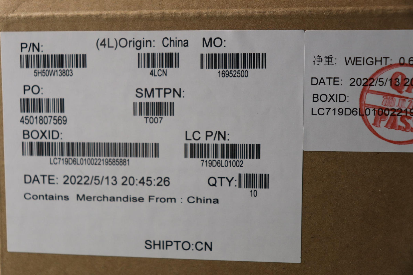Lenovo Hinge Fru Accy Kits Hinge Qhdl - 5H50W13803