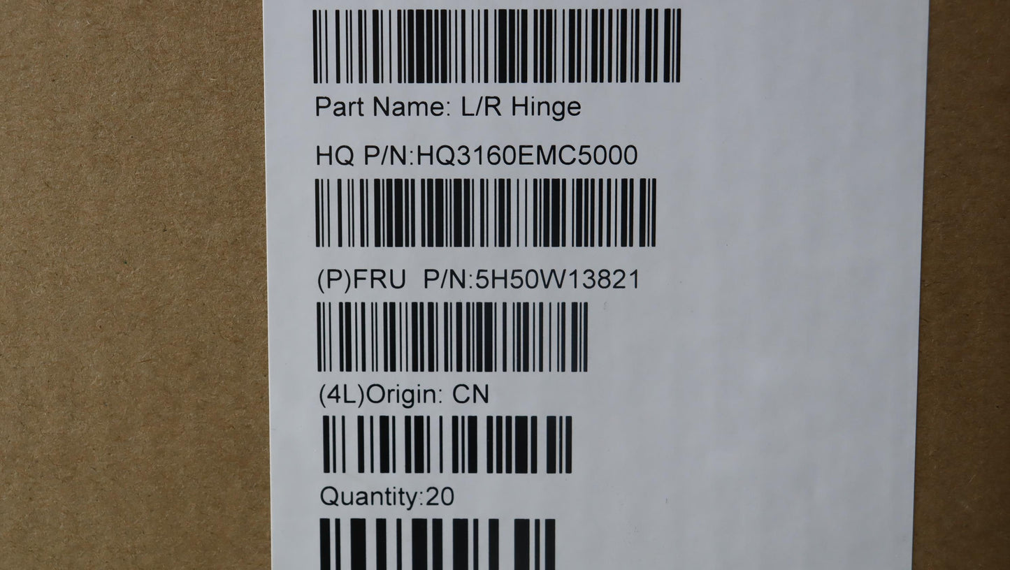 Lenovo Hinge Hinge L+R H 82W0 - 5H50W13821