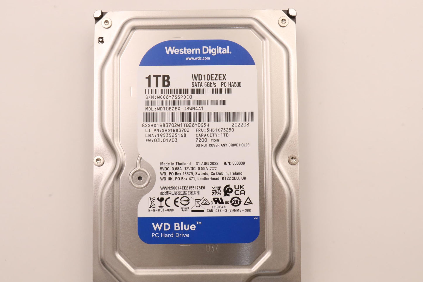 Lenovo Hdd Wd Xl1000C 3.5 1Tb 7200 Hi - 5HD1C75250