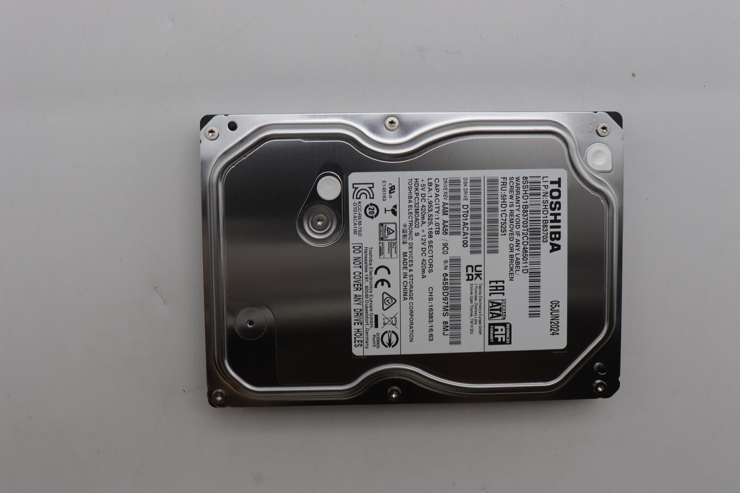 Lenovo Hdd Tsb Mars3.5 1Tb 7200 Hipm - 5HD1C75251