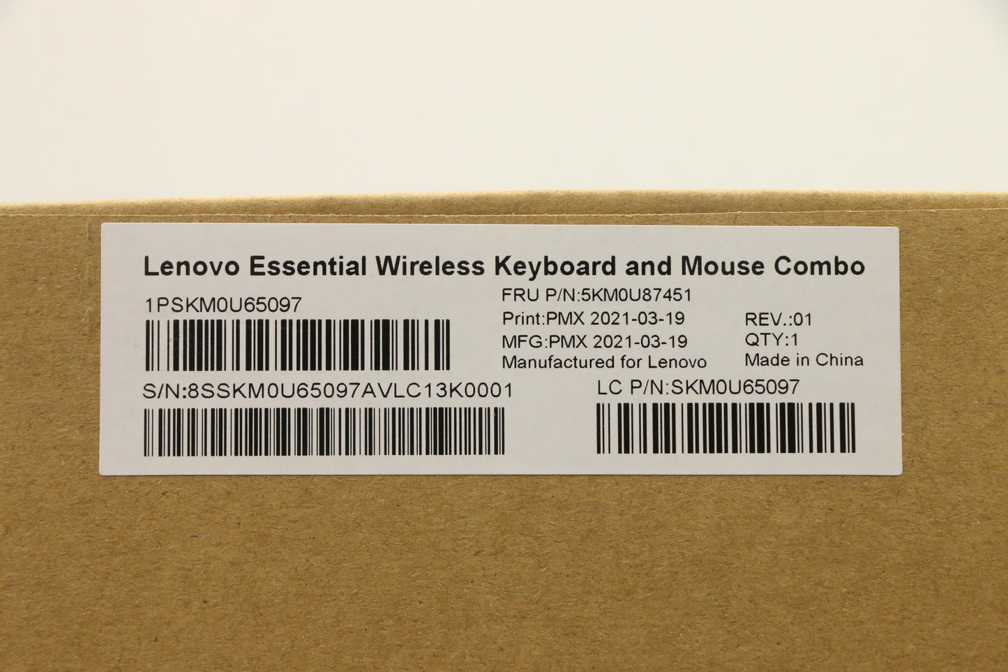 Lenovo Wl Km Gyw La Spa 171 Primax - 5KM0U87451