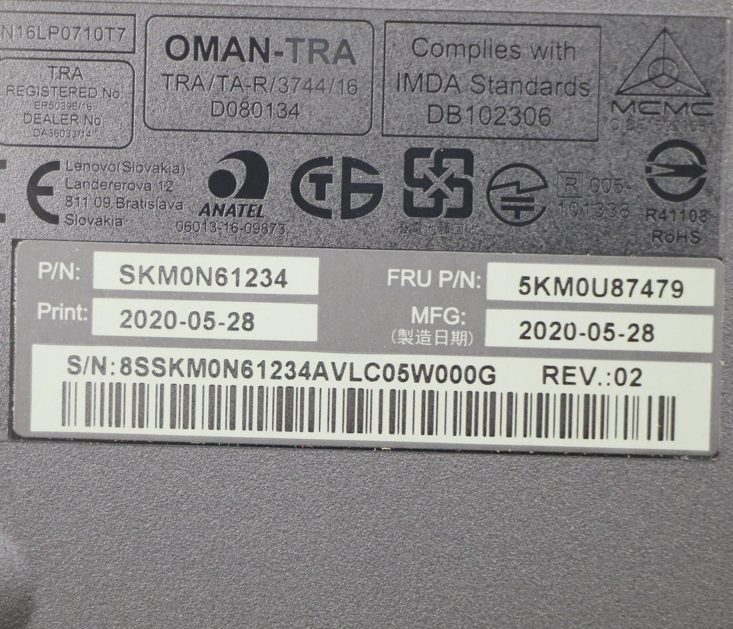 Lenovo Primax Rfbu71 2.4G Svg Ru_Cy - 5KM0U87479